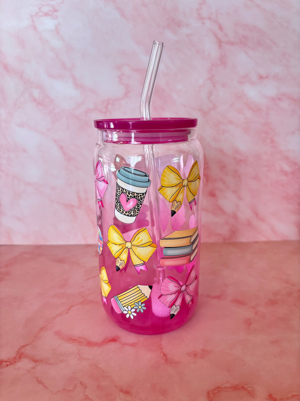 Cute pink aesthetic beker 🎀