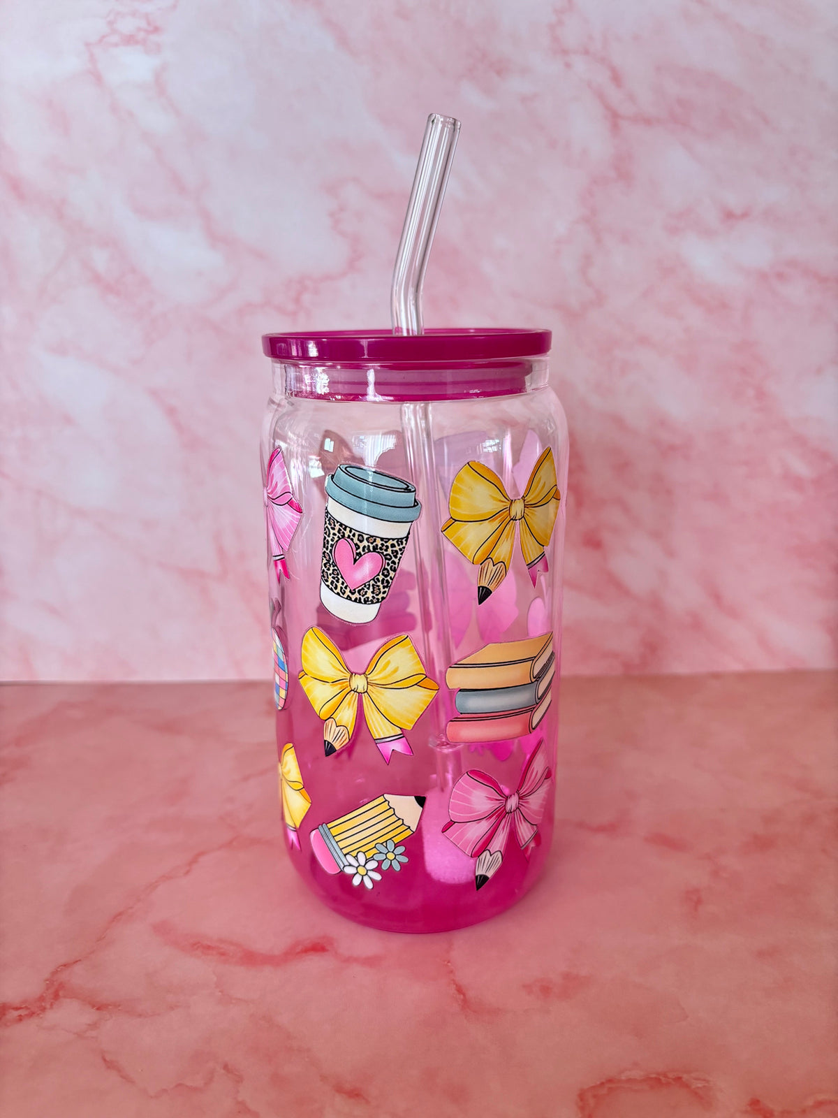 Cute pink aesthetic beker 🎀