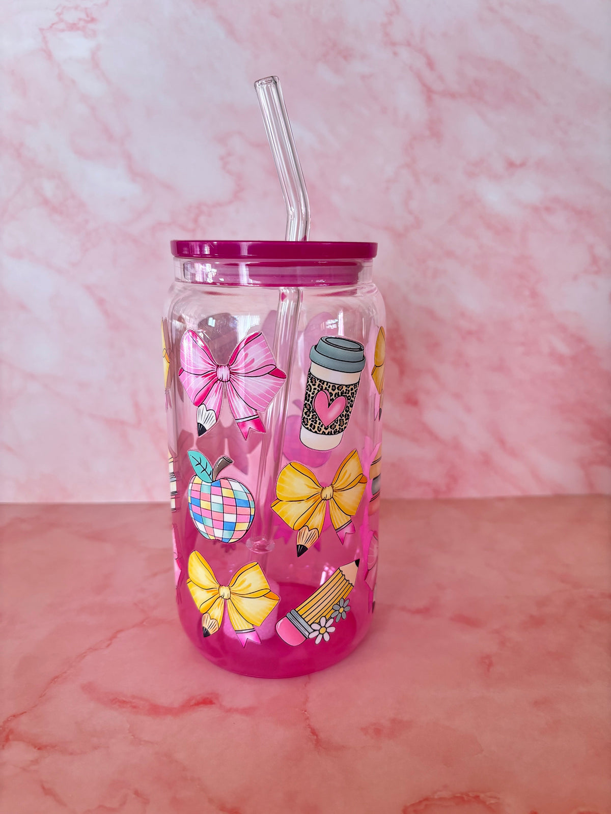Cute pink aesthetic beker 🎀