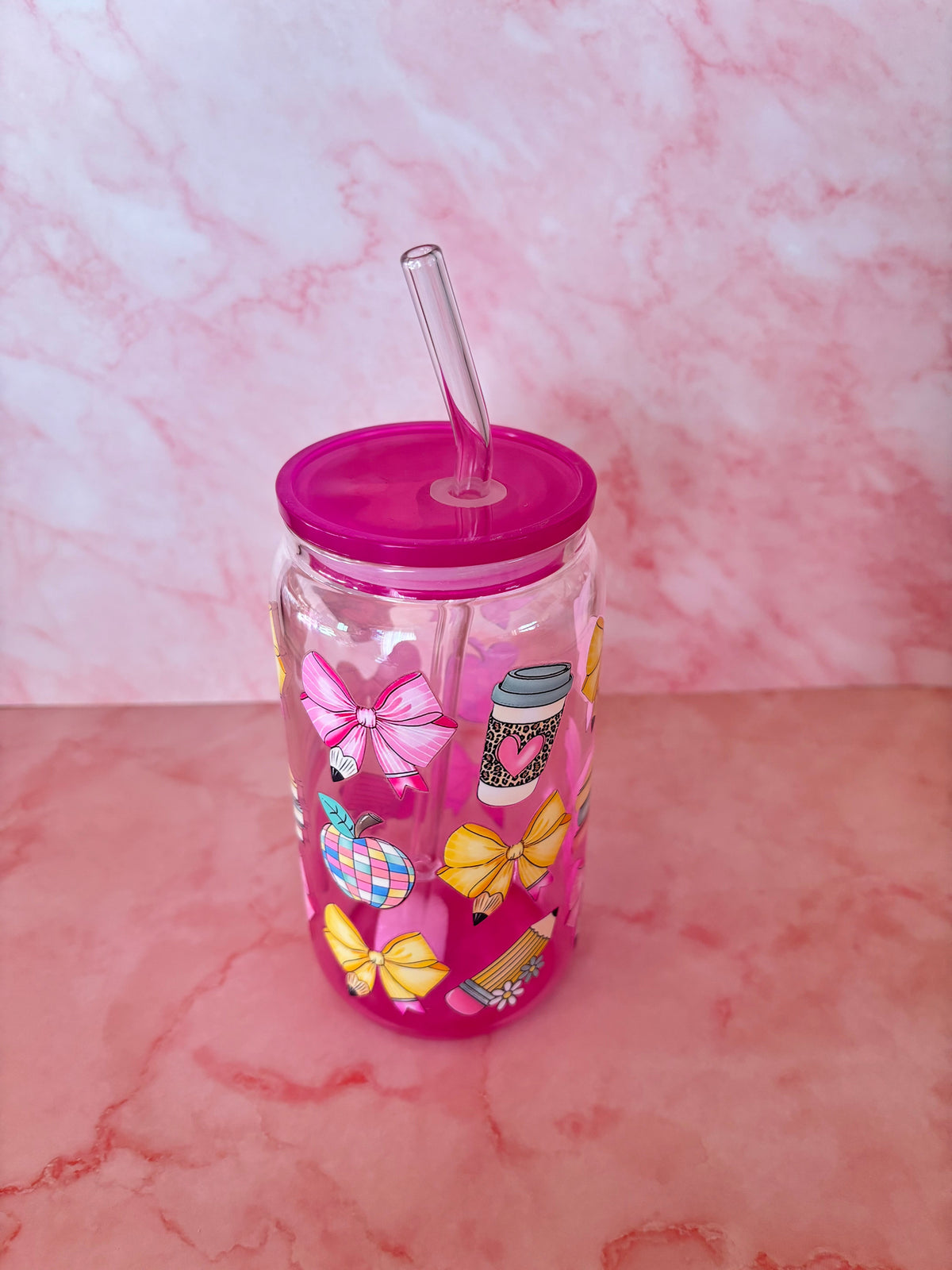 Cute pink aesthetic beker 🎀