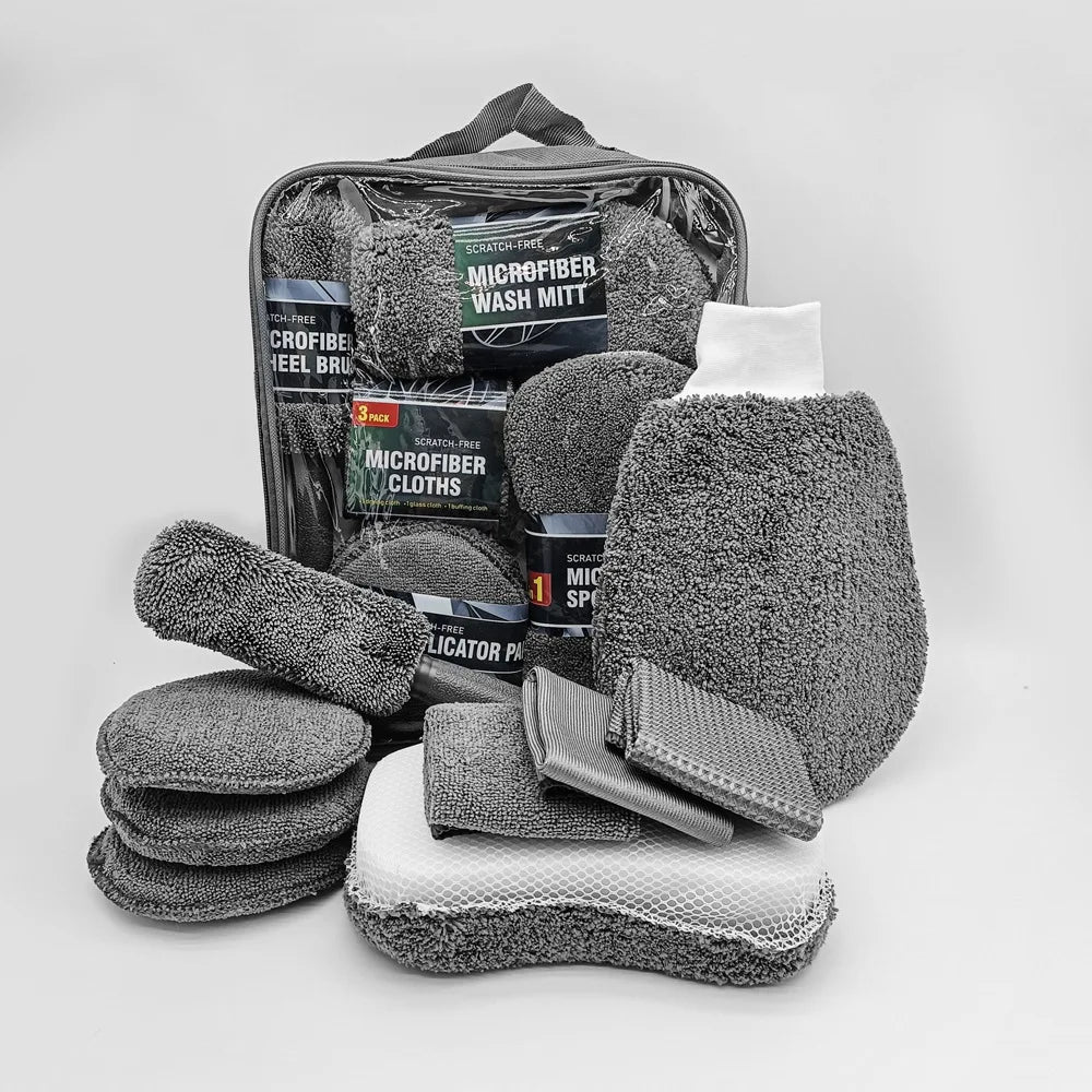 Car Cleaning 9-Piece Set