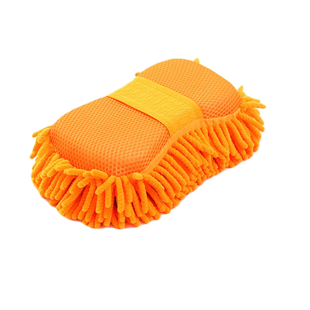 Microfiber car wash sponge