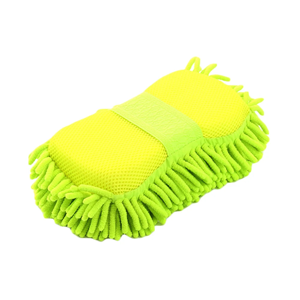 Microfiber car wash sponge