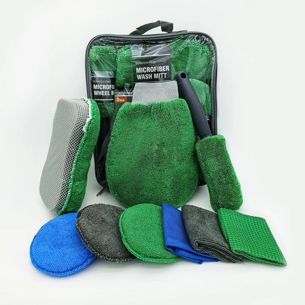 Car Cleaning 9-Piece Set