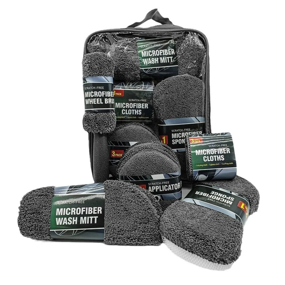 Car Cleaning 9-Piece Set